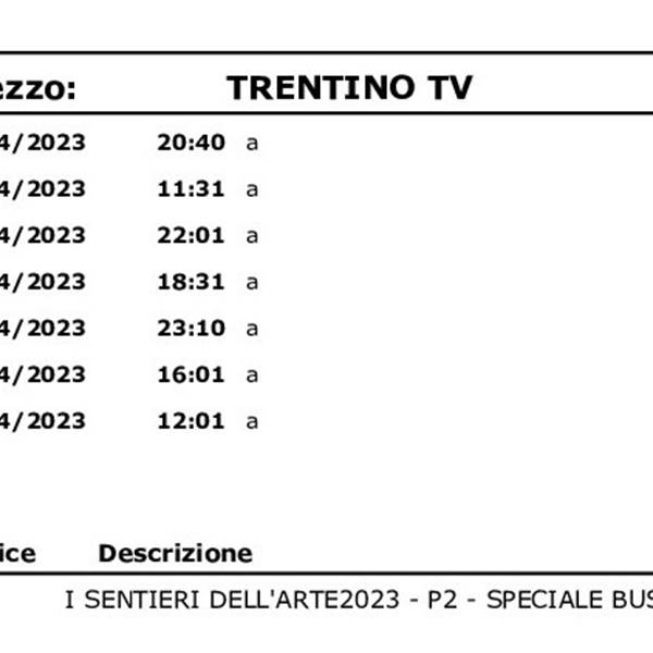 I sentieri dell'arte sono infiniti